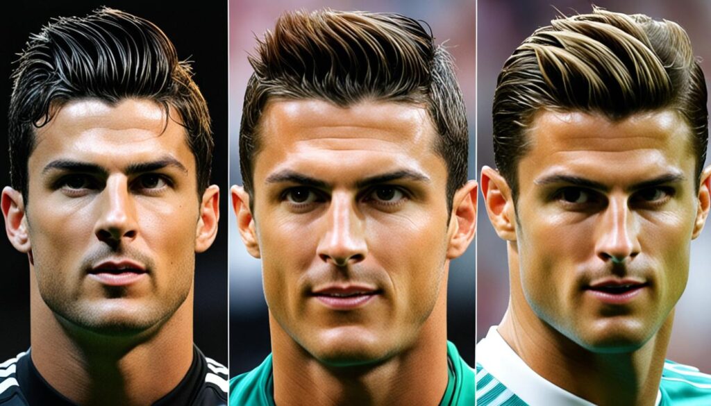 Cristiano Ronaldo Frisur Evolution